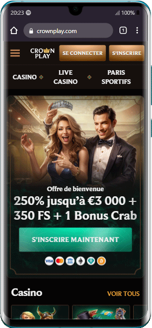 version mobile huawei crownplay casino