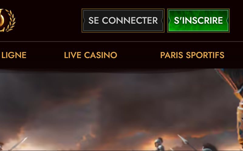 inscription bouton legiano