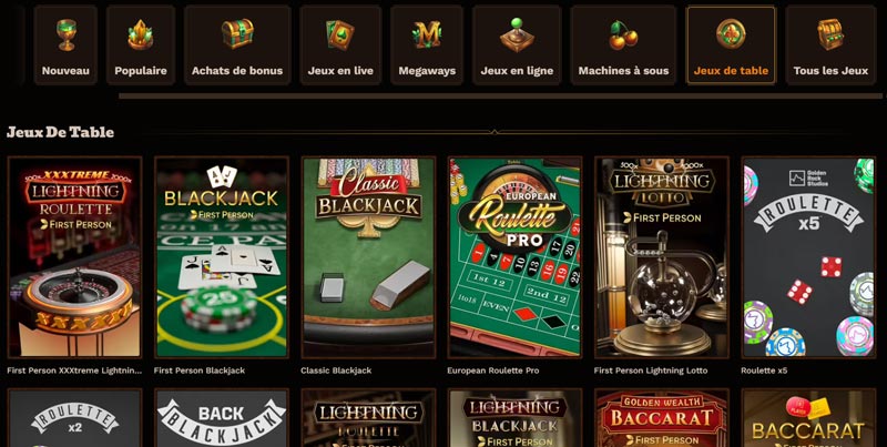 ne gamme impressionnante de jeux de table fatpirate