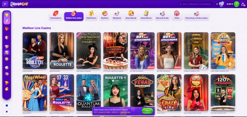 robocat casino affrontez le croupier et mettez vos stratégies à l'épreuve