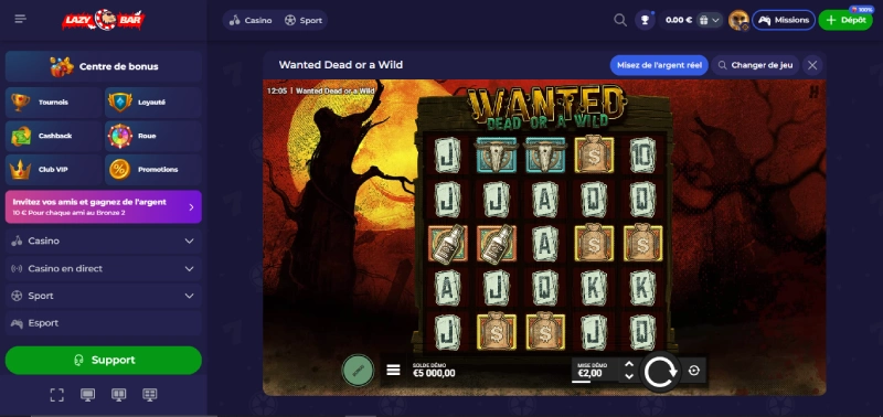 wanted dead or a wild de hacksaw gaming