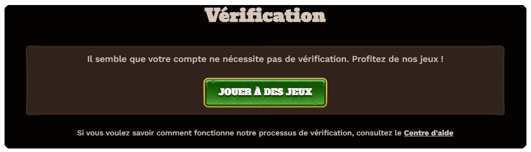 capture decran vérification fatpirate casino