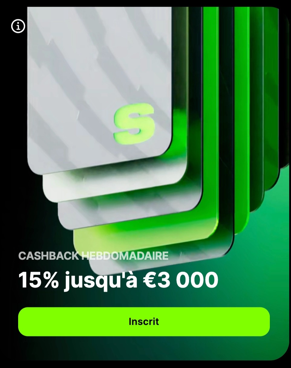Cashback Hebdo VIP sur Spinit Casino