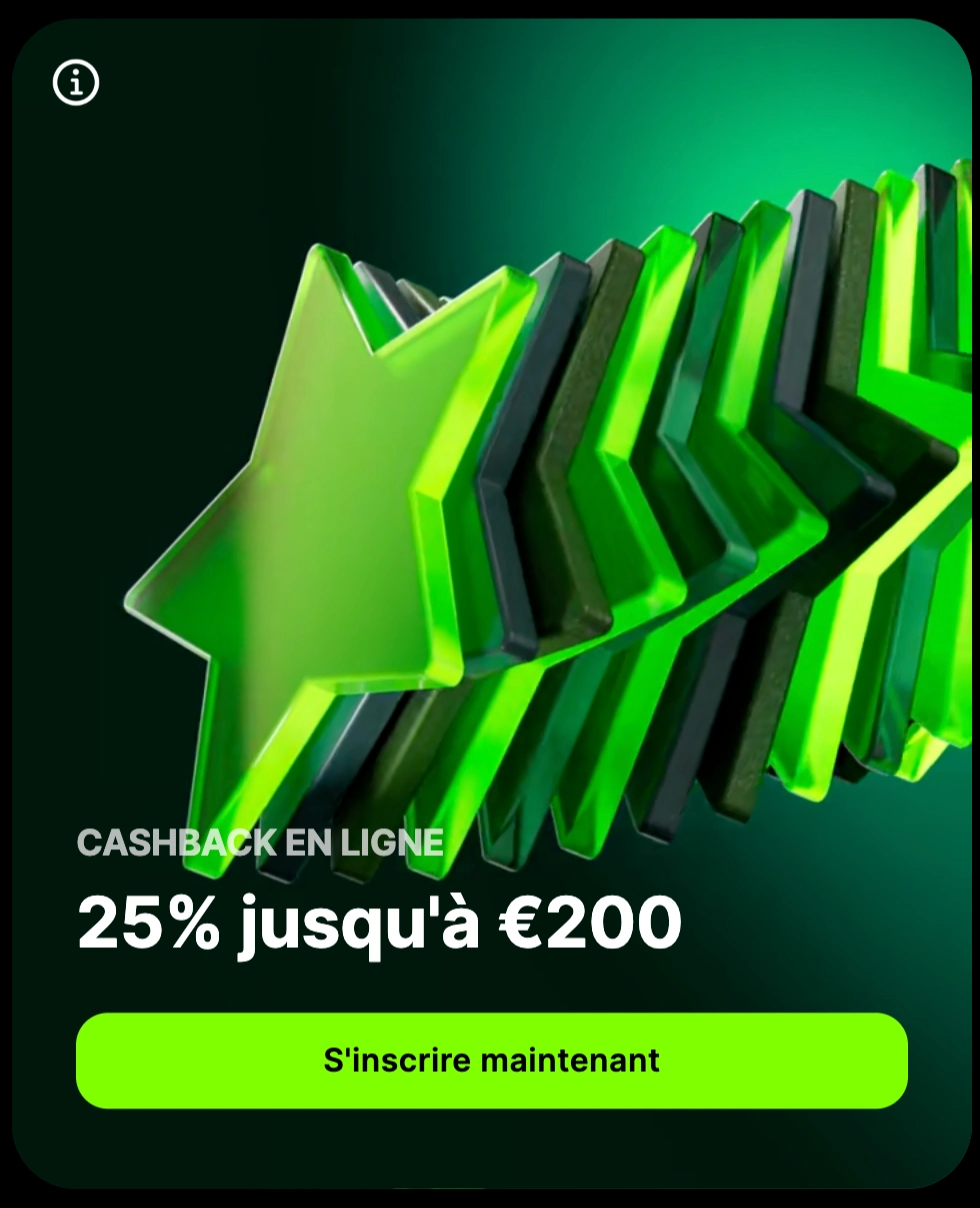 Cashback Live Casino sur Spinit