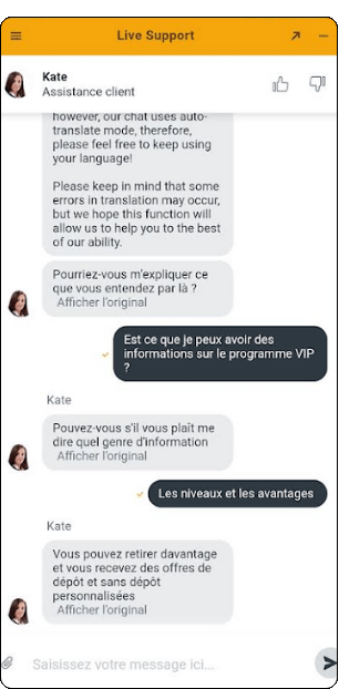 live chat powbet casino