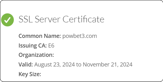 securité powbet casino