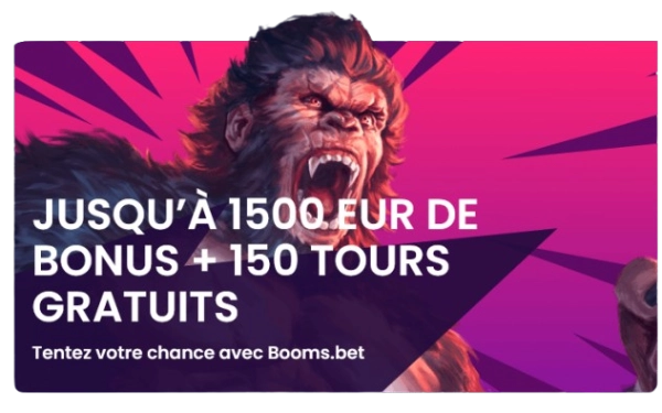 bonus de bienvenue booms bet casino