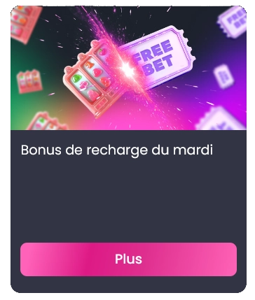 bonus du mardi rakebit casino
