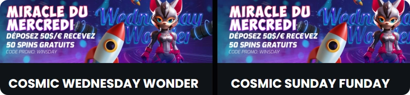 capture decran bonus free spins cosmobet
