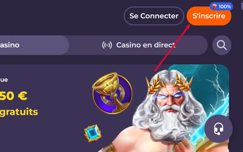 Capture d'écran inscription Coolzino