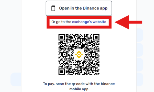 dépôt avec Binance sur Joker8 étape 5