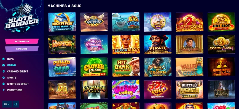 capture decran machines a sous slots hammer