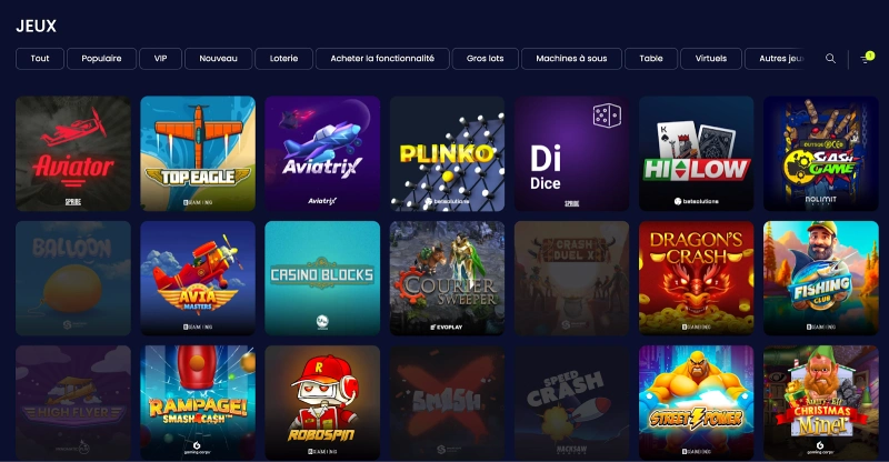 laissez vous tenter par l'expérience unique des mini jeux booms bet casino