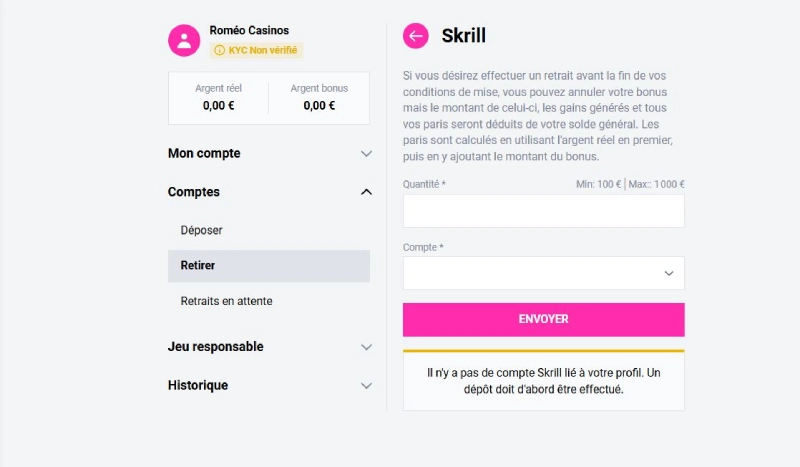 capture decran retrait slots hammer
