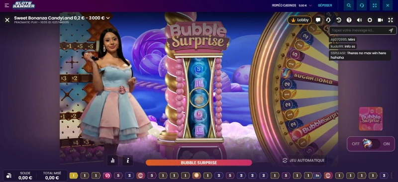 capture decran sweet bonanza candyland slots hammer