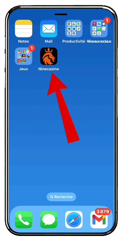 nine casino application iphone 4