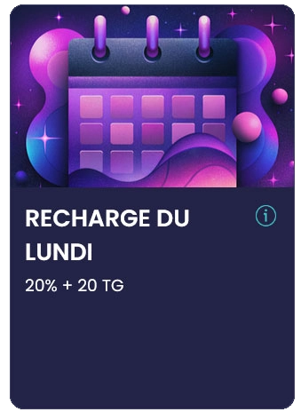 recharge du lundi booms bet casino
