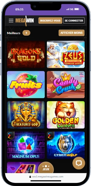 version mobile iphone megawin casino
