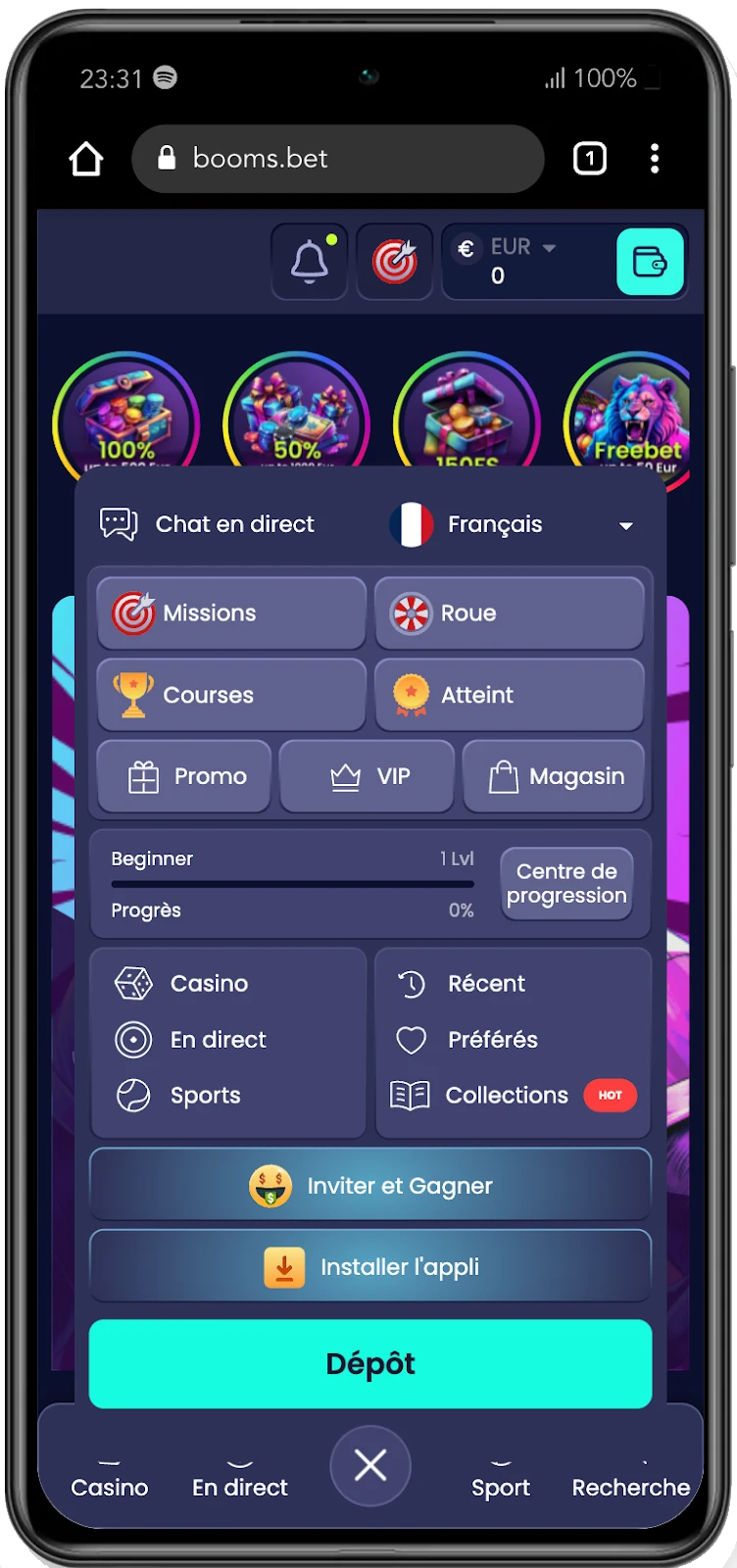 version mobile xiaomi booms bet casino