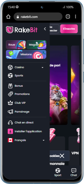 version mobile xiaomi rakebit casino