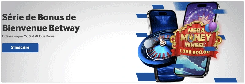 bonus de bienvenue betway casino
