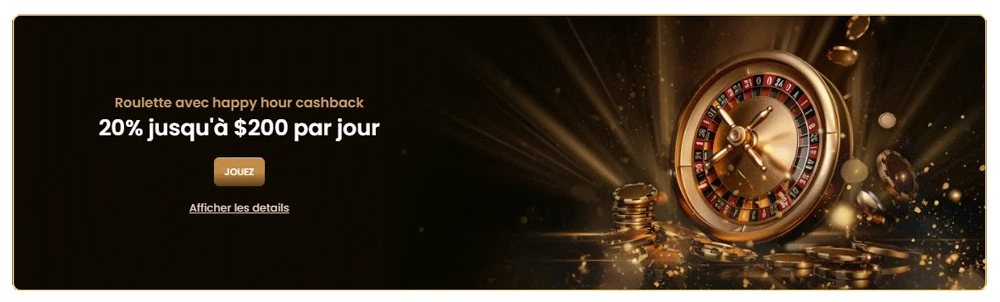 capture d'écran bonus roulette goldspin casino