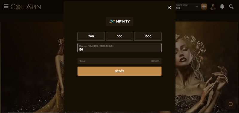 capture-decran-depot-goldspin-casino