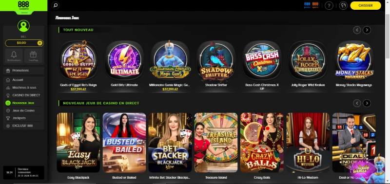 jeux 888 casino