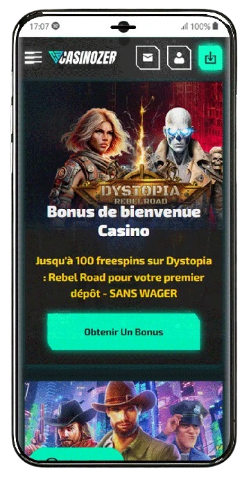 bonus apk casinozer