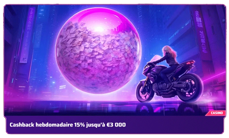 Bonus cashback hebdomadaire roby casino