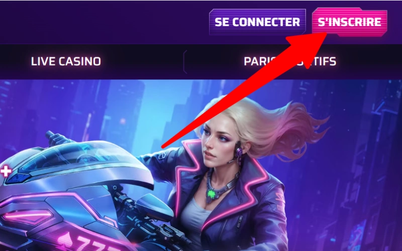 capture d'écran d'accueil roby casino