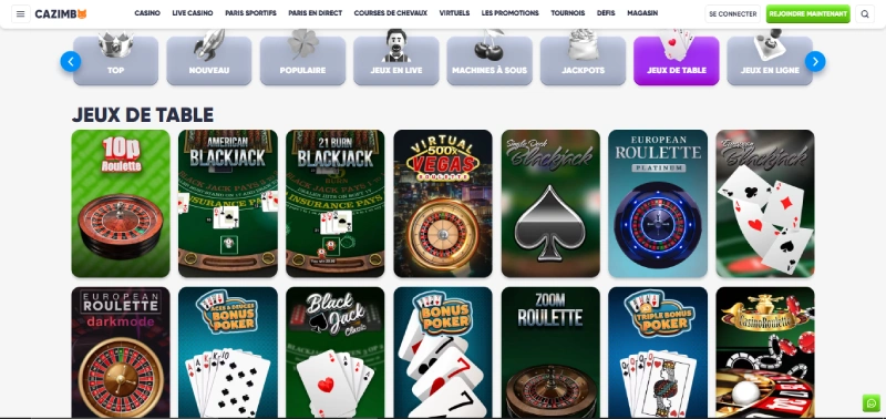 capture-decran-jeux-de-table-cazimbo-casino