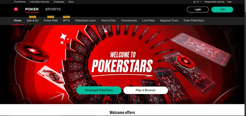 capture d'écran jouer poker pokerstars casino