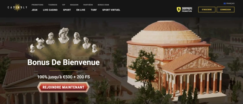 bonus de bienvenue casinoly