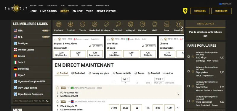 paris sportifs casinoly