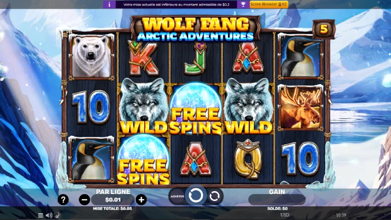 capture-decran-wolf-fang-artic-adventure