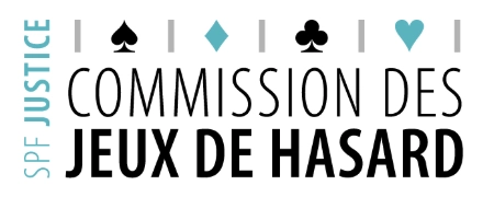 Logo de la Commission des Jeux de Hasard en Belgique