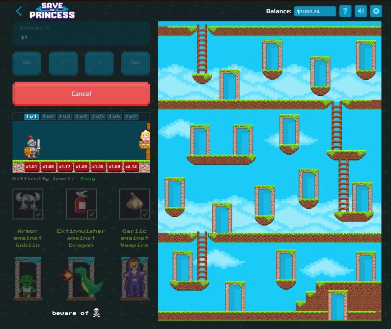 Save the Princess chez AmunRa