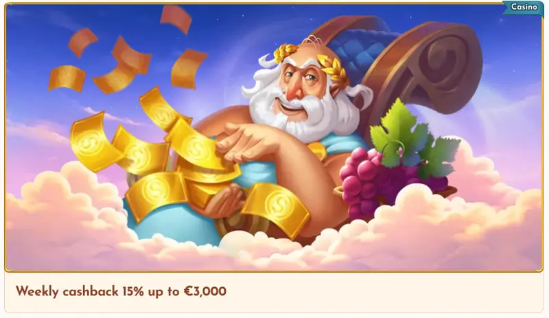 Weekly Cashback BetHall