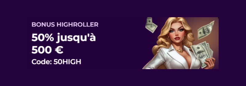 Bonus highroller SpinMama