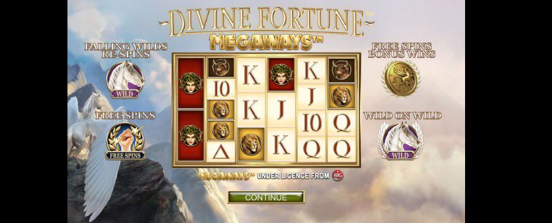 Slot divine fortune megaways