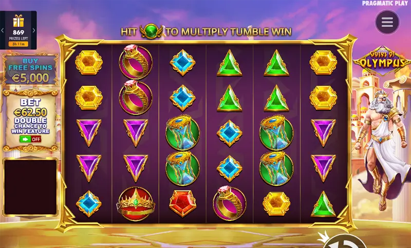 Gate of Olympus sur BetHall