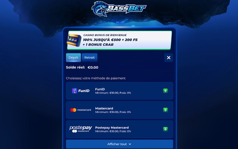 Inscription étape 4 Bassbet