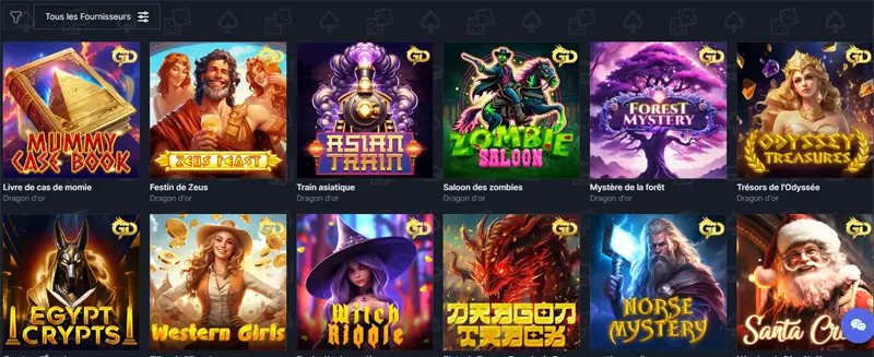 Jeux sur Spins House