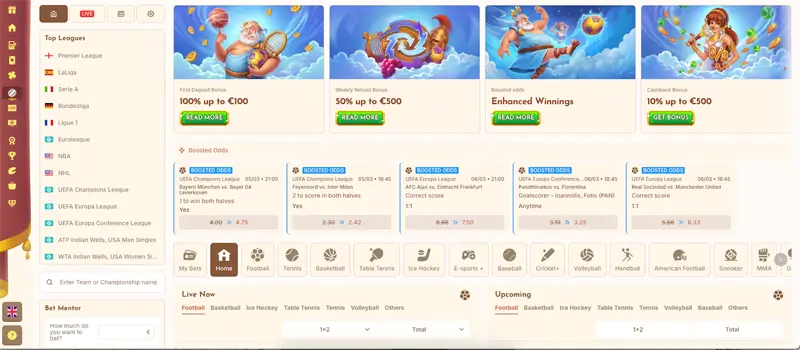 Paris sportifs BetHall