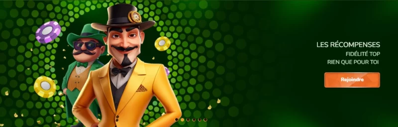 Programme de fidélité sur Spin Million Casino