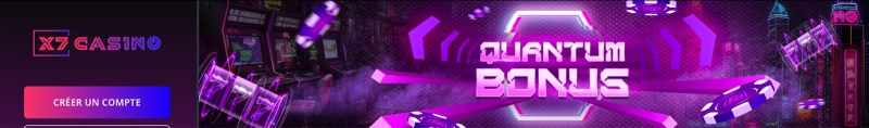 Bonus de dépôt X7 Casino