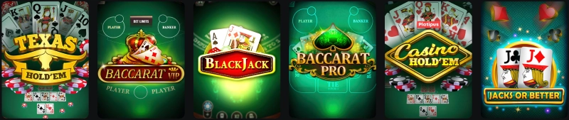 Jeux de table Betify Casino