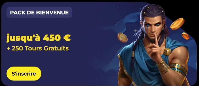 Bonus de bienvenue sur Nyxbets Casino