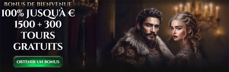 Bonus de bienvenue Kyngs Casino